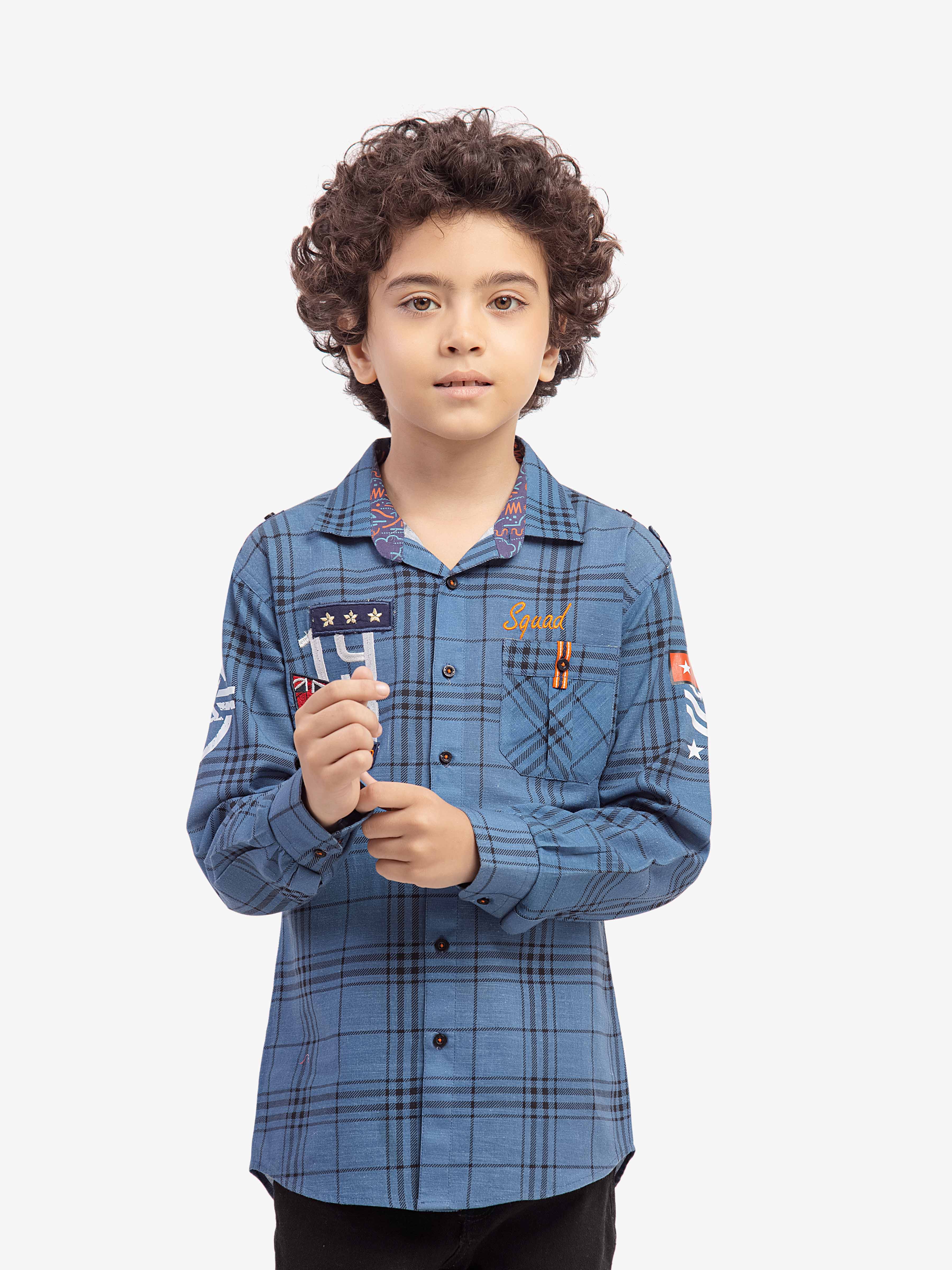 Boy's Blue Shirt - EBTS5-27610