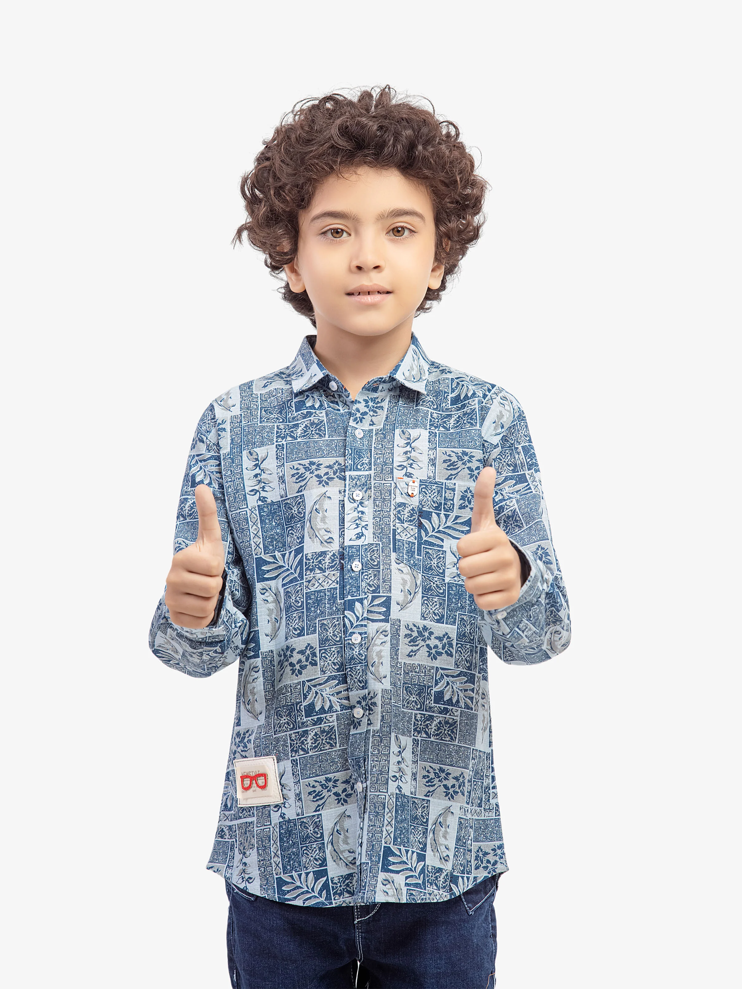 Boy's Blue Shirt - EBTS5-27647
