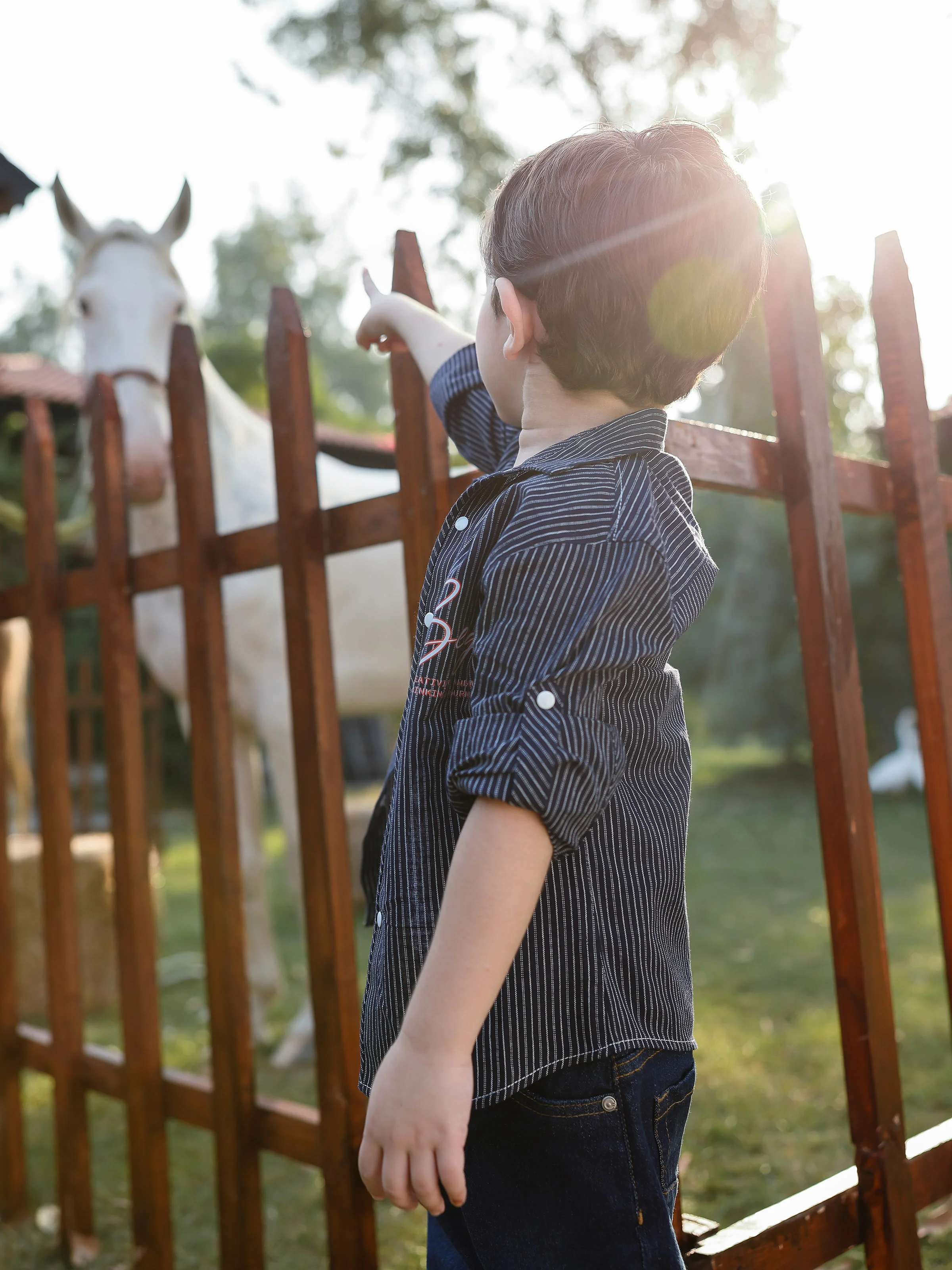 Boy's Navy Blue Shirt & Tank Top- EBTS5-27641-2P - Image 6