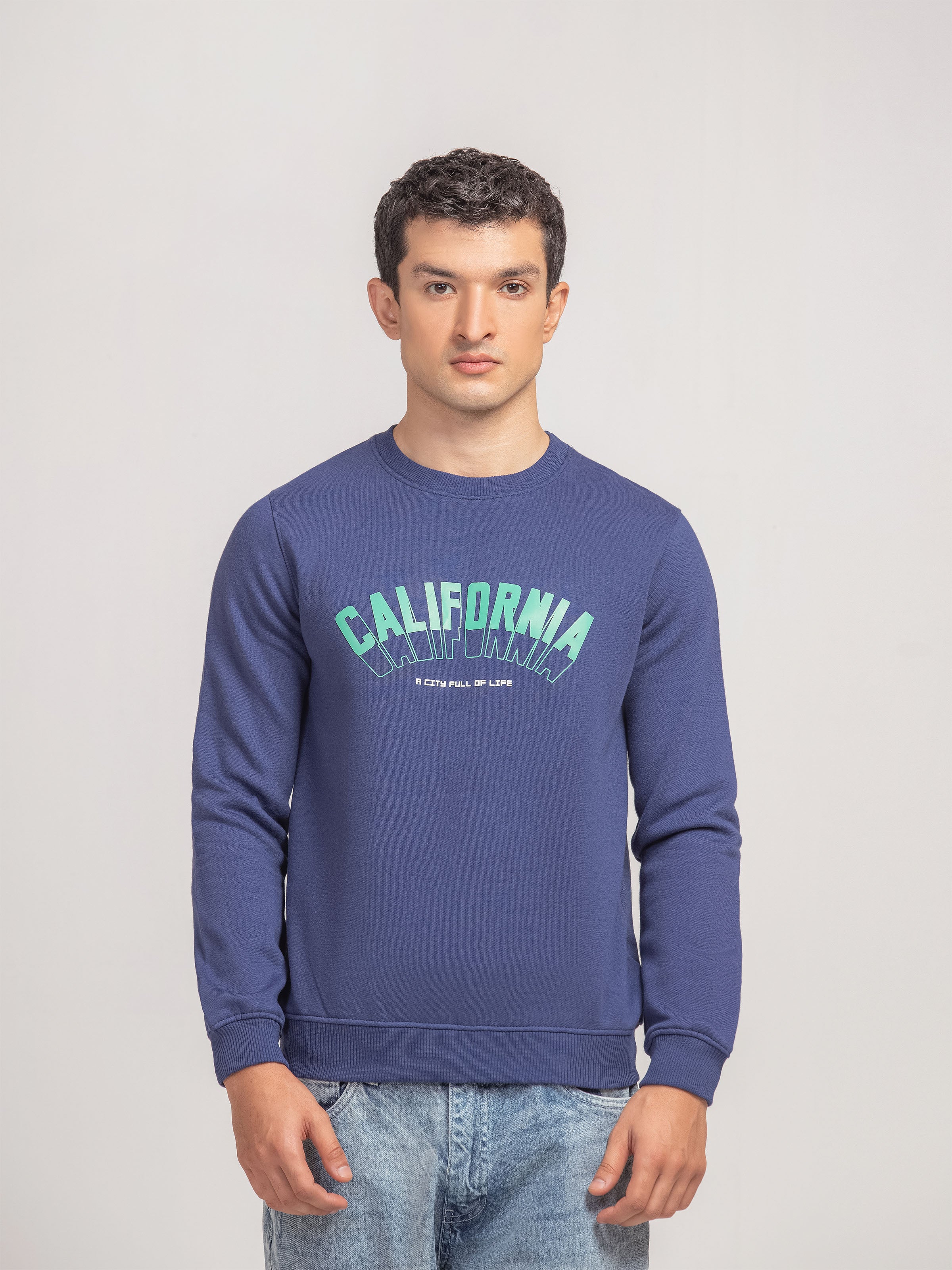 Men's Blue Sweatshirt - EMTSS5-004