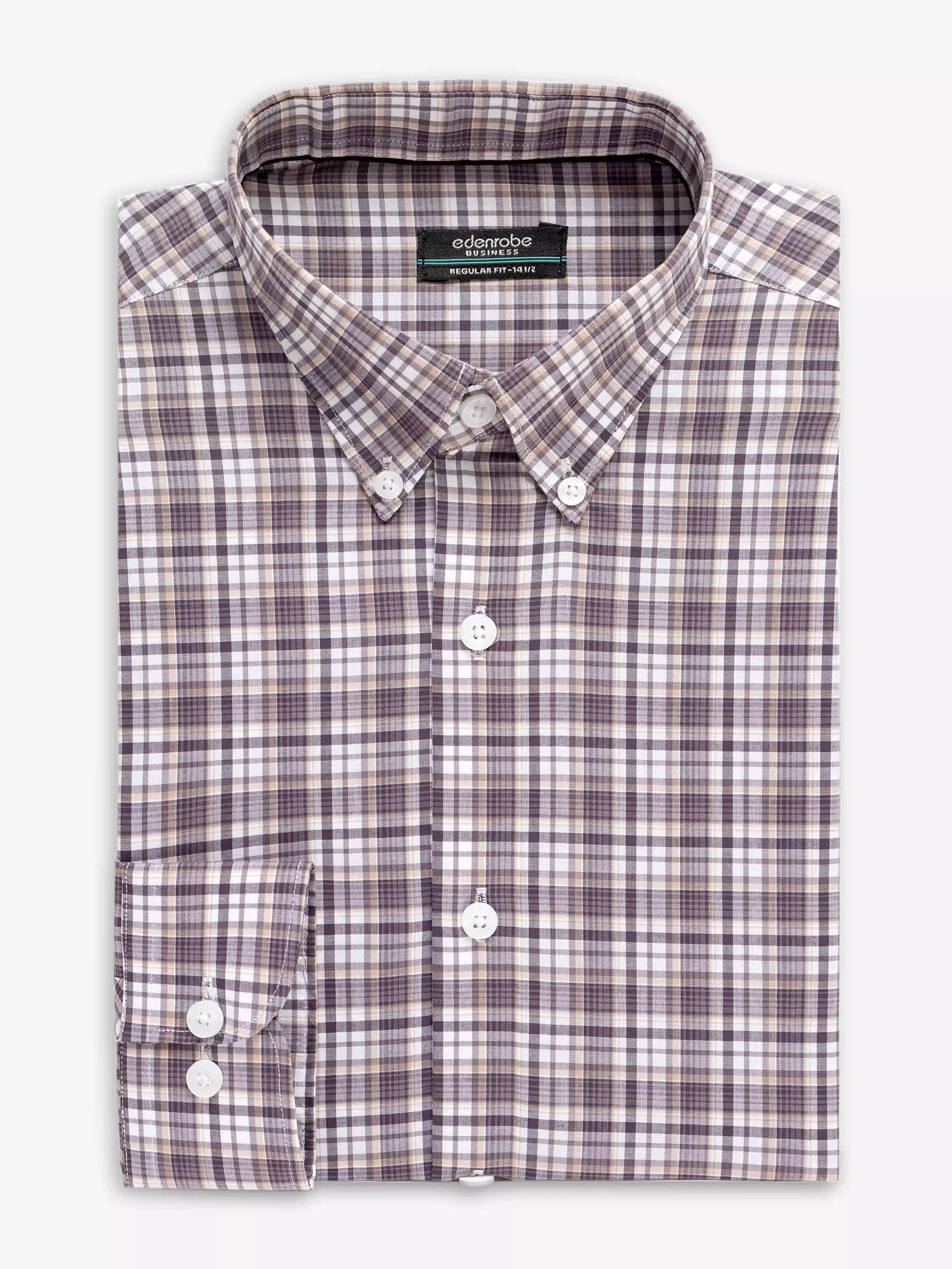 Men's Light Purple Shirt - EMTSB6-191