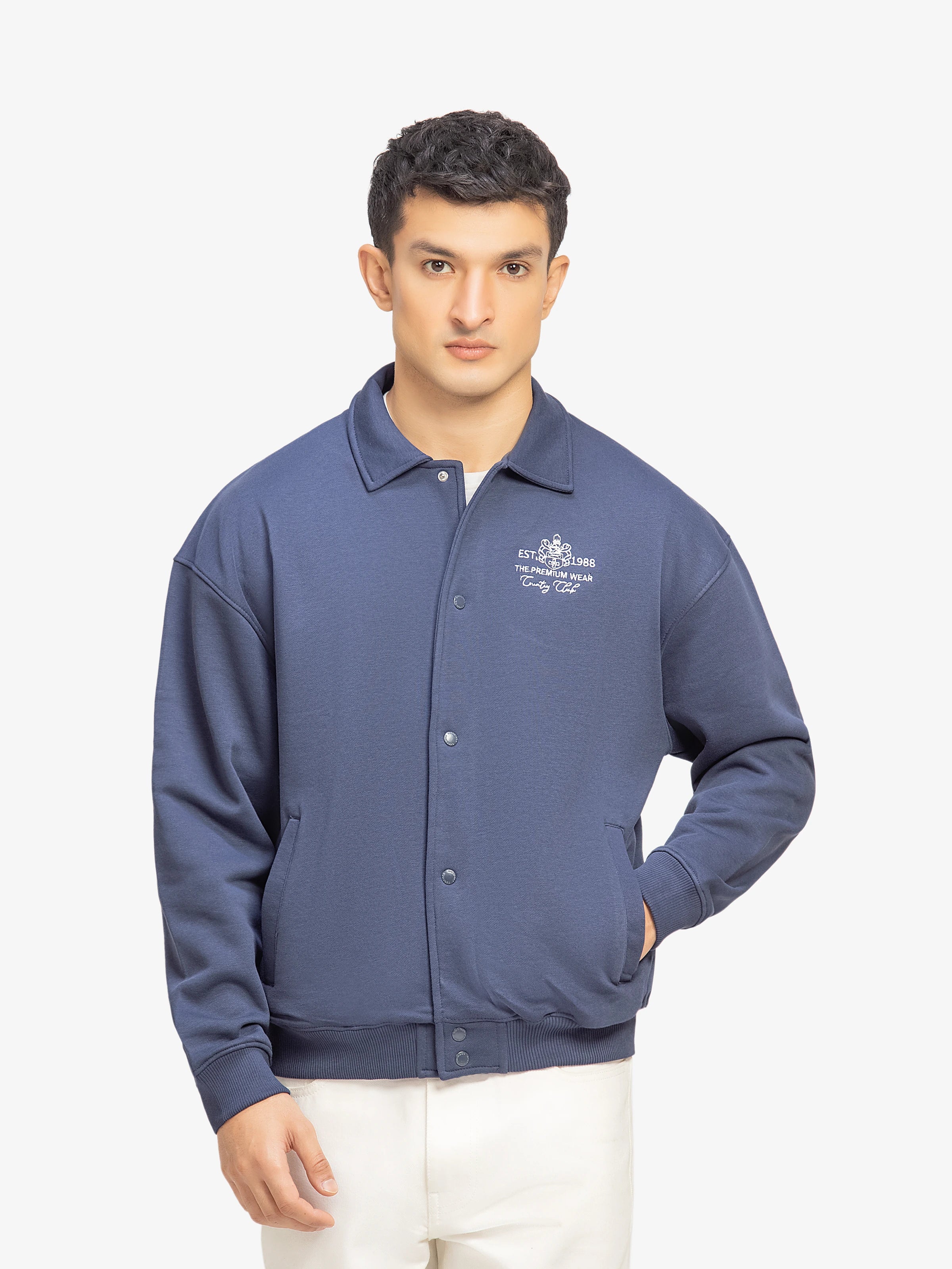 Men's Navy Jacket - EMTJK24-005