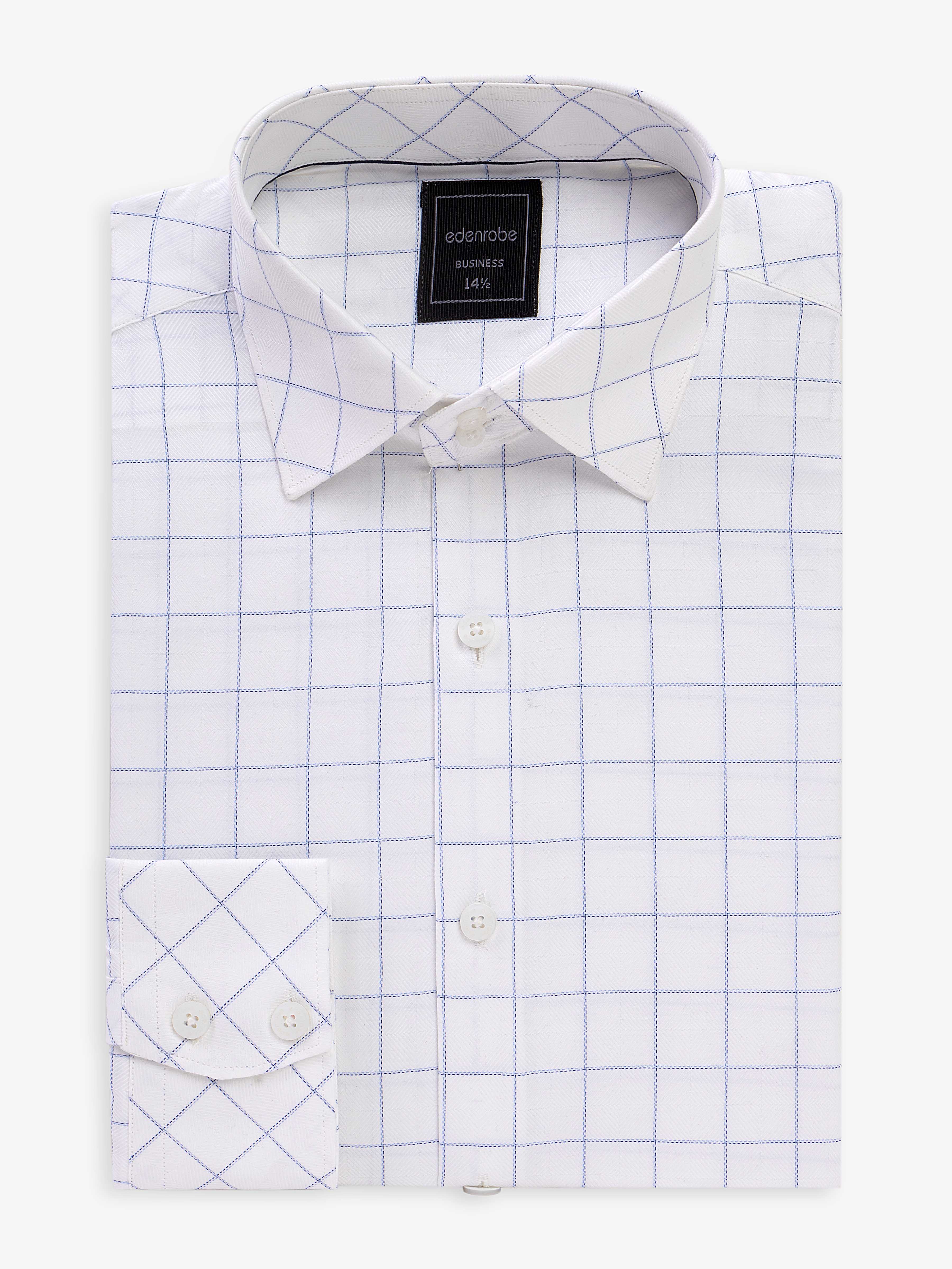 Men's Off White Shirt - EMTSB5-174