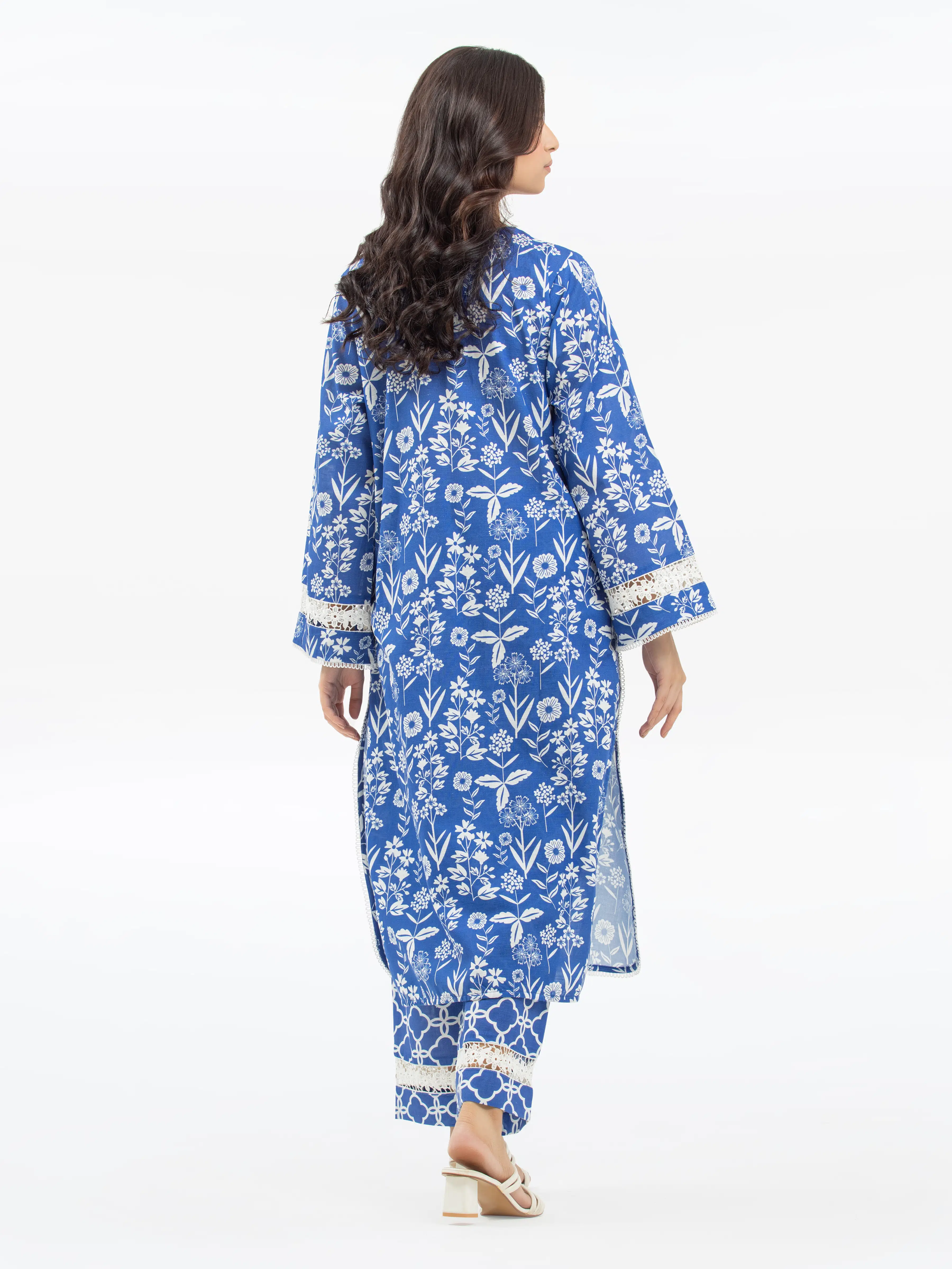 Pret Printed Khaddar Shirt - EWTKP24-81387S - Image 5