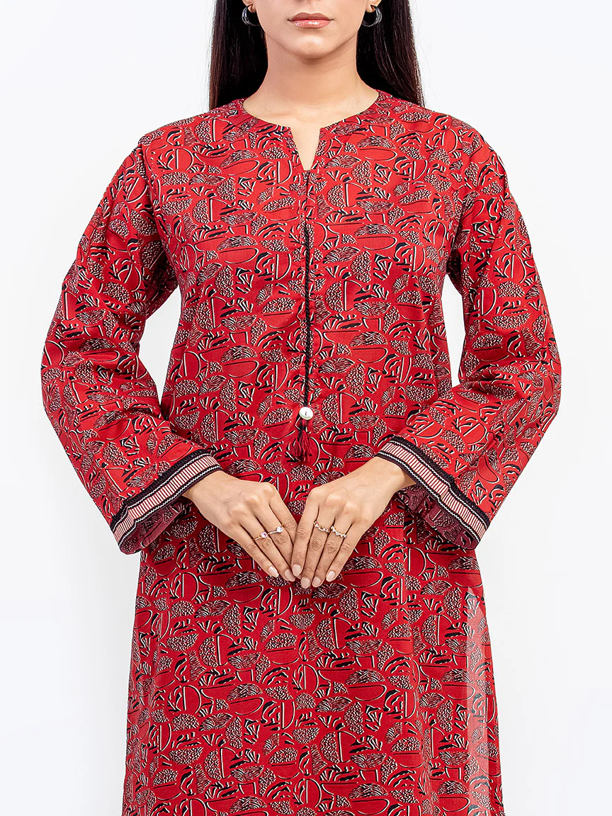 Pret Printed Lawn Shirt - EWTKP5-81871S - Image 2