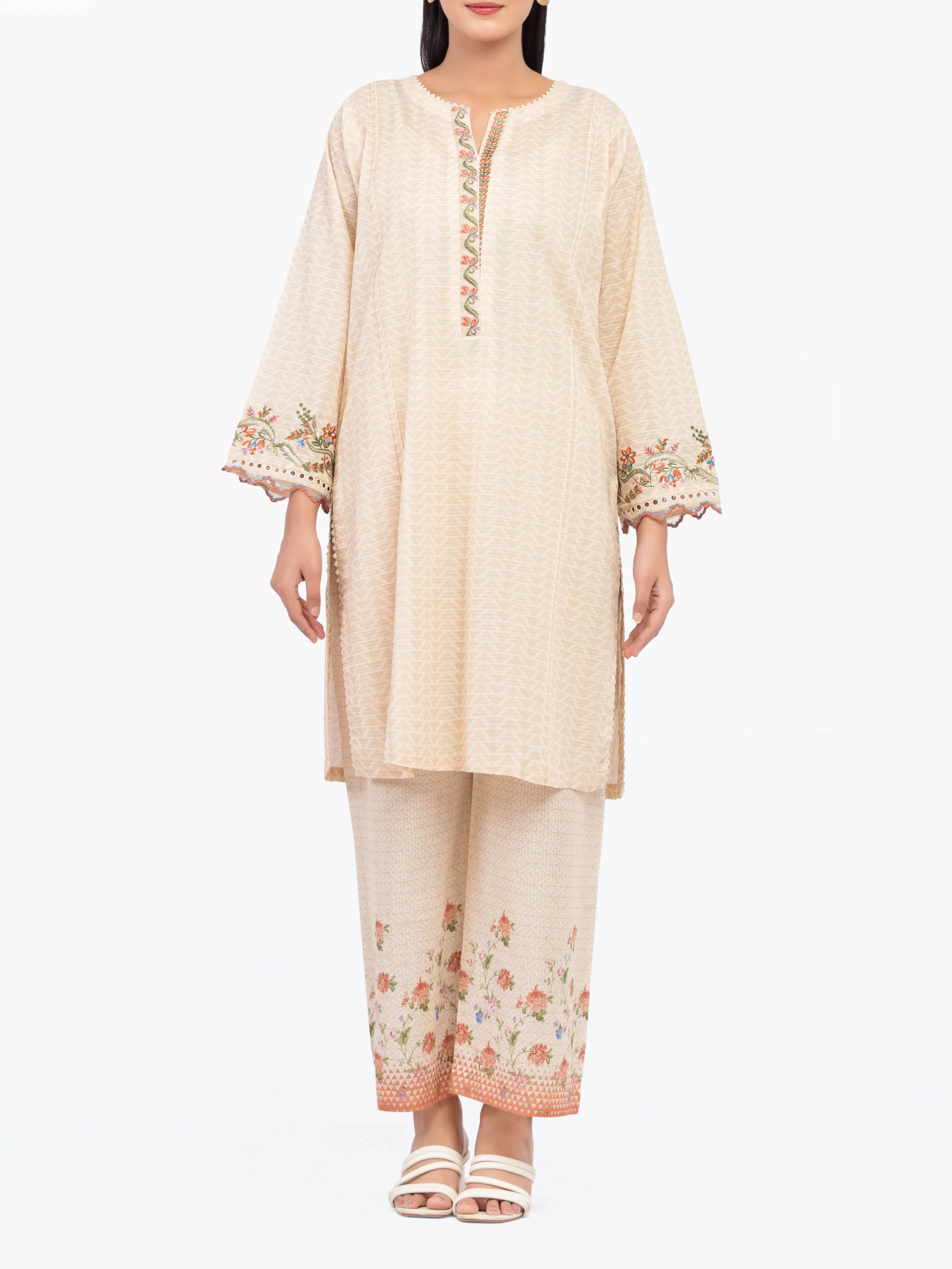 Pret Printed Lawn Slub Shirt - EWTKP5-81680S