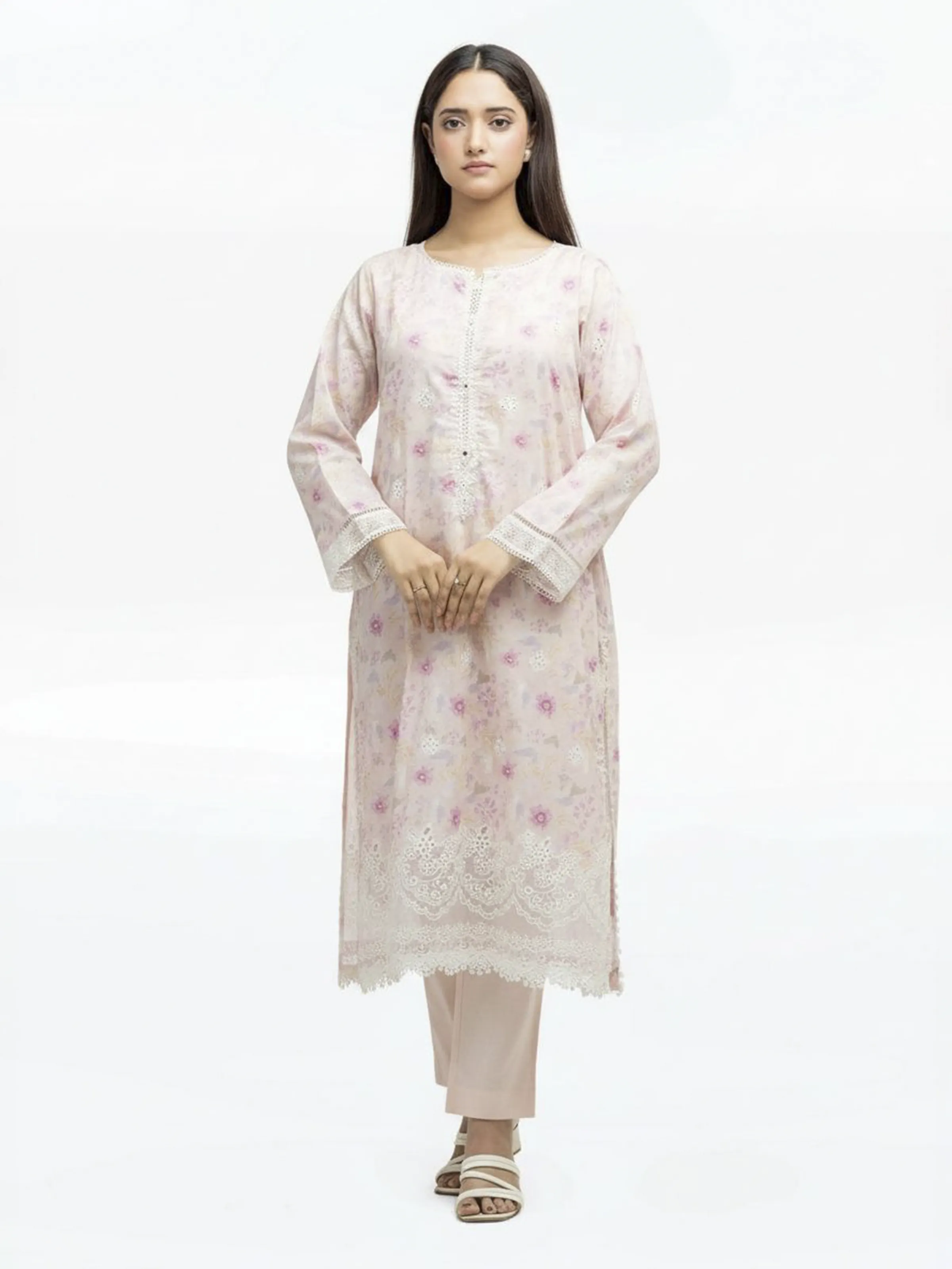 Pret Embroidered Lawn Shirt Trouser - EWTKE24-81032ST