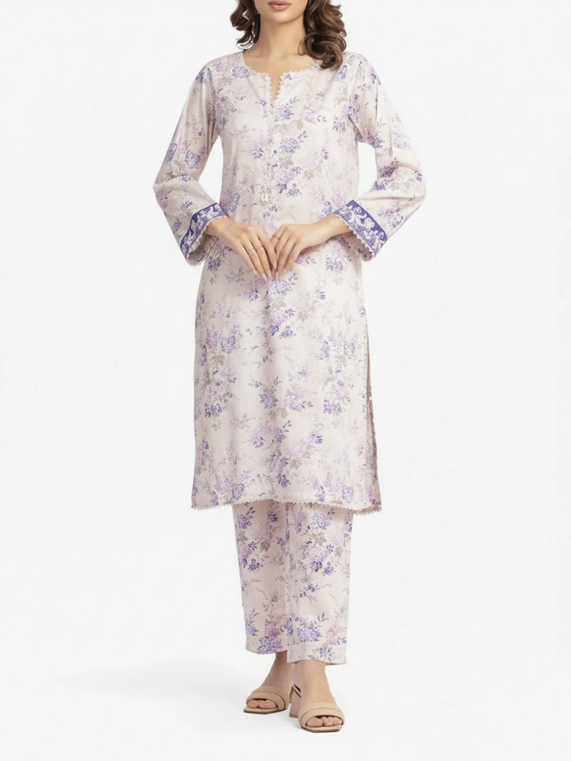 Pret Printed Lawn Co-ord Set - EWTKP5-81078ST