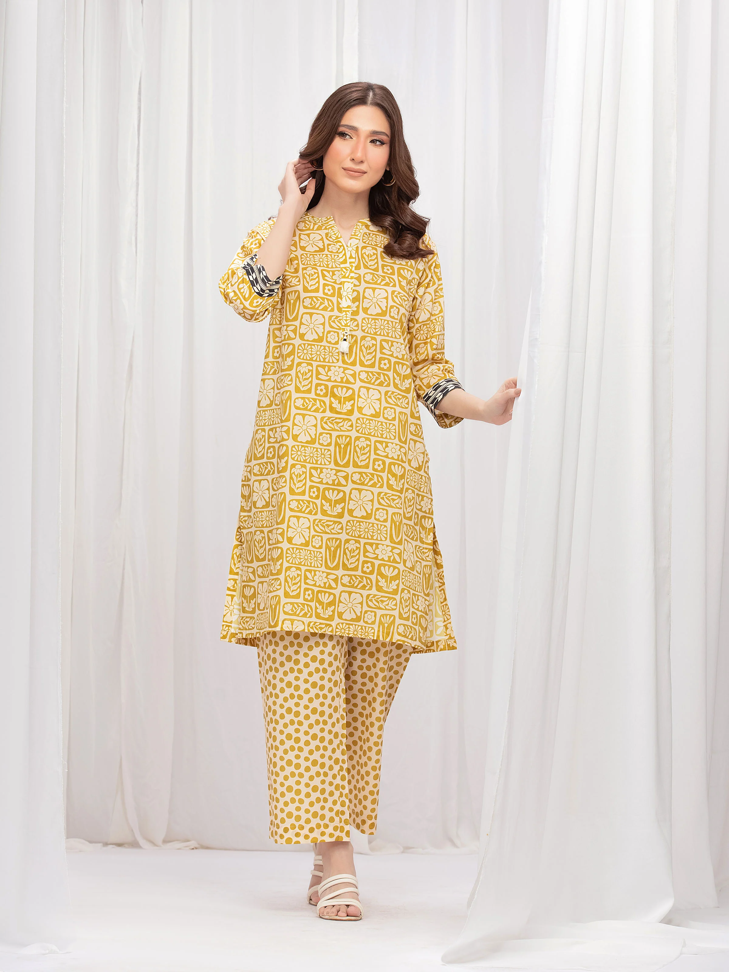 Pret Printed Lawn Co-Ord Set - EWTKP5-81873ST