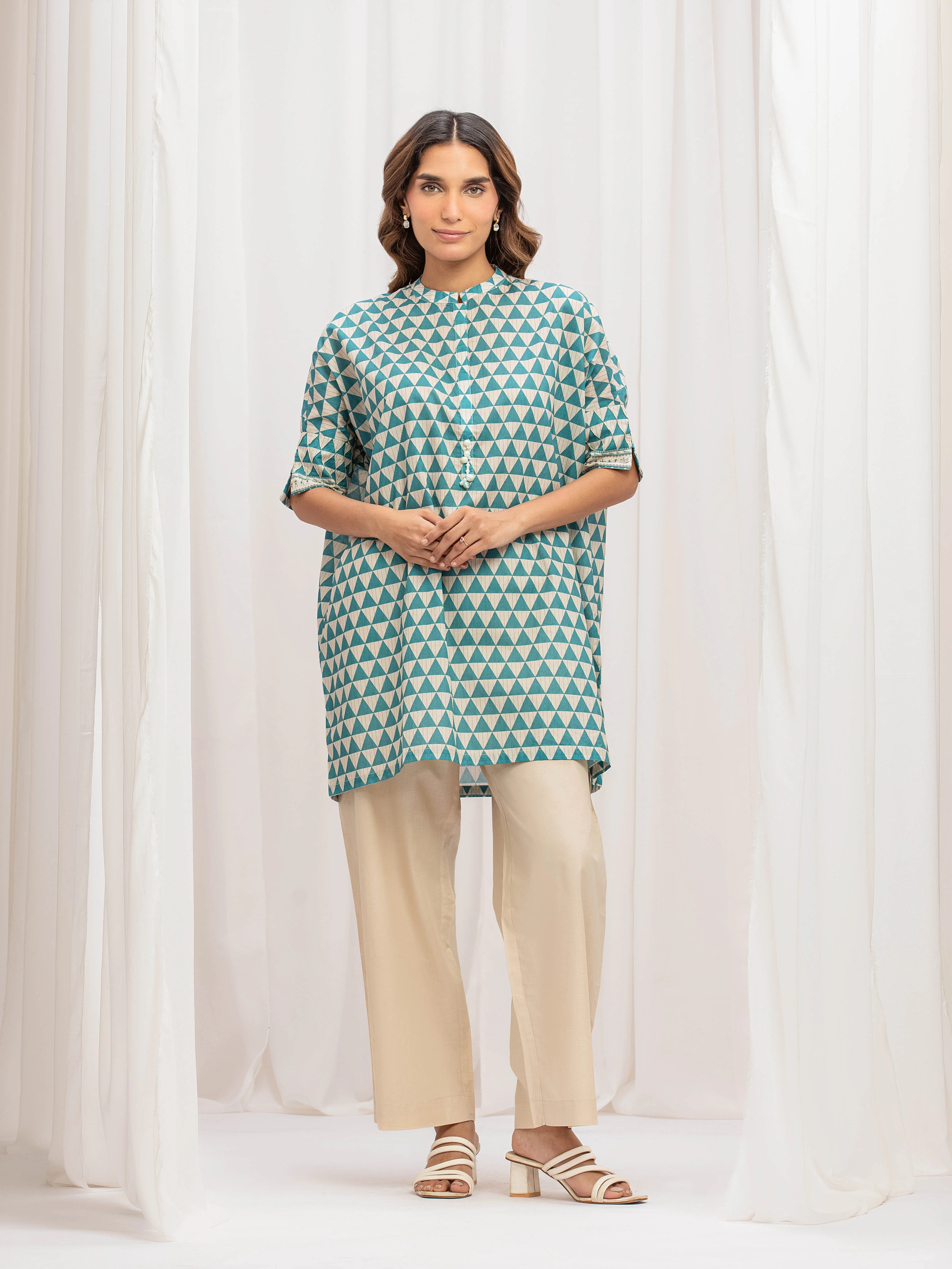 Pret Printed Lawn Shirt Trouser - EWTKP5-83004ST