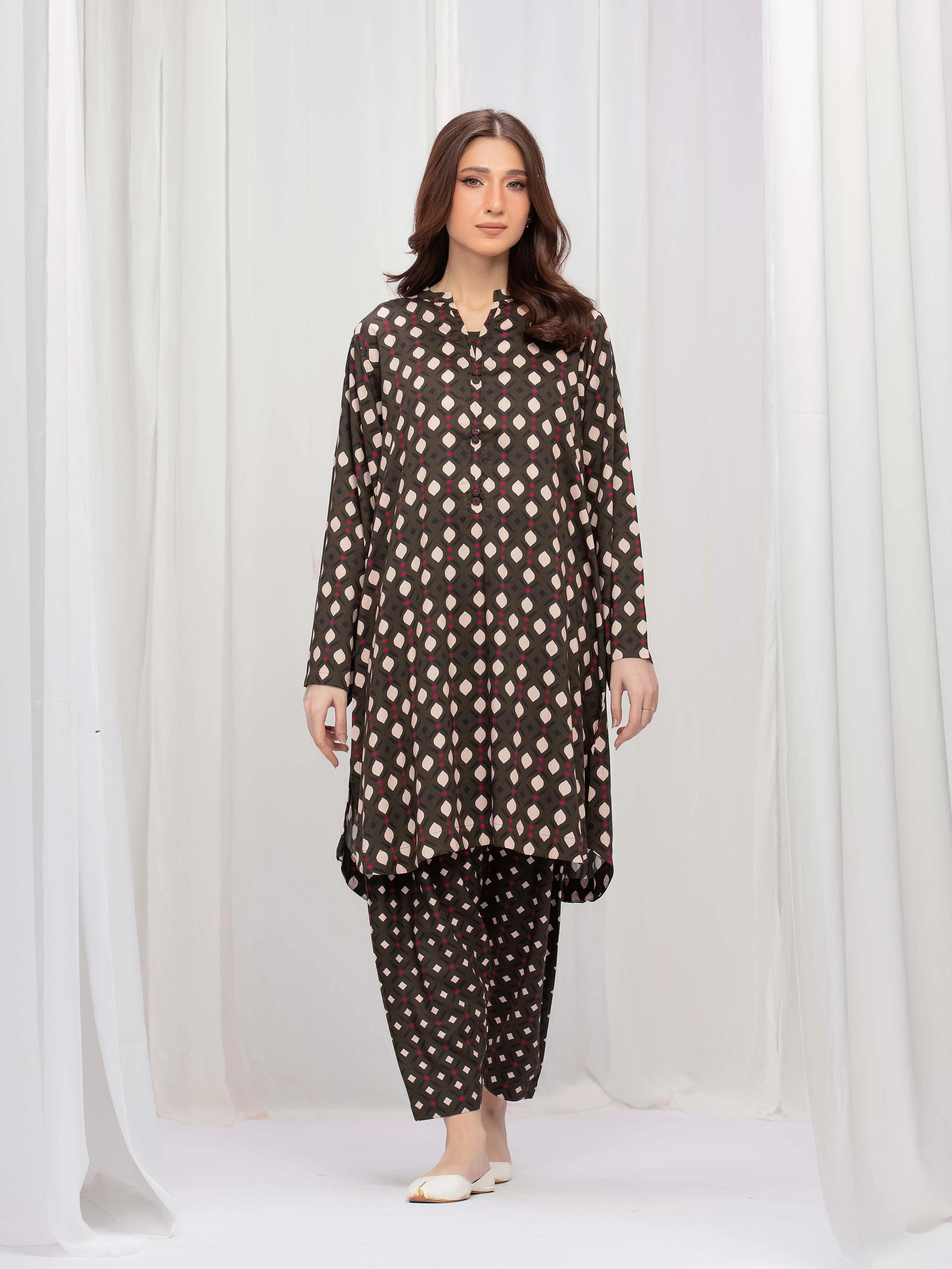 Pret Printed Marina Twill Viscose Co-ord Set - EWTKP5-81471ST