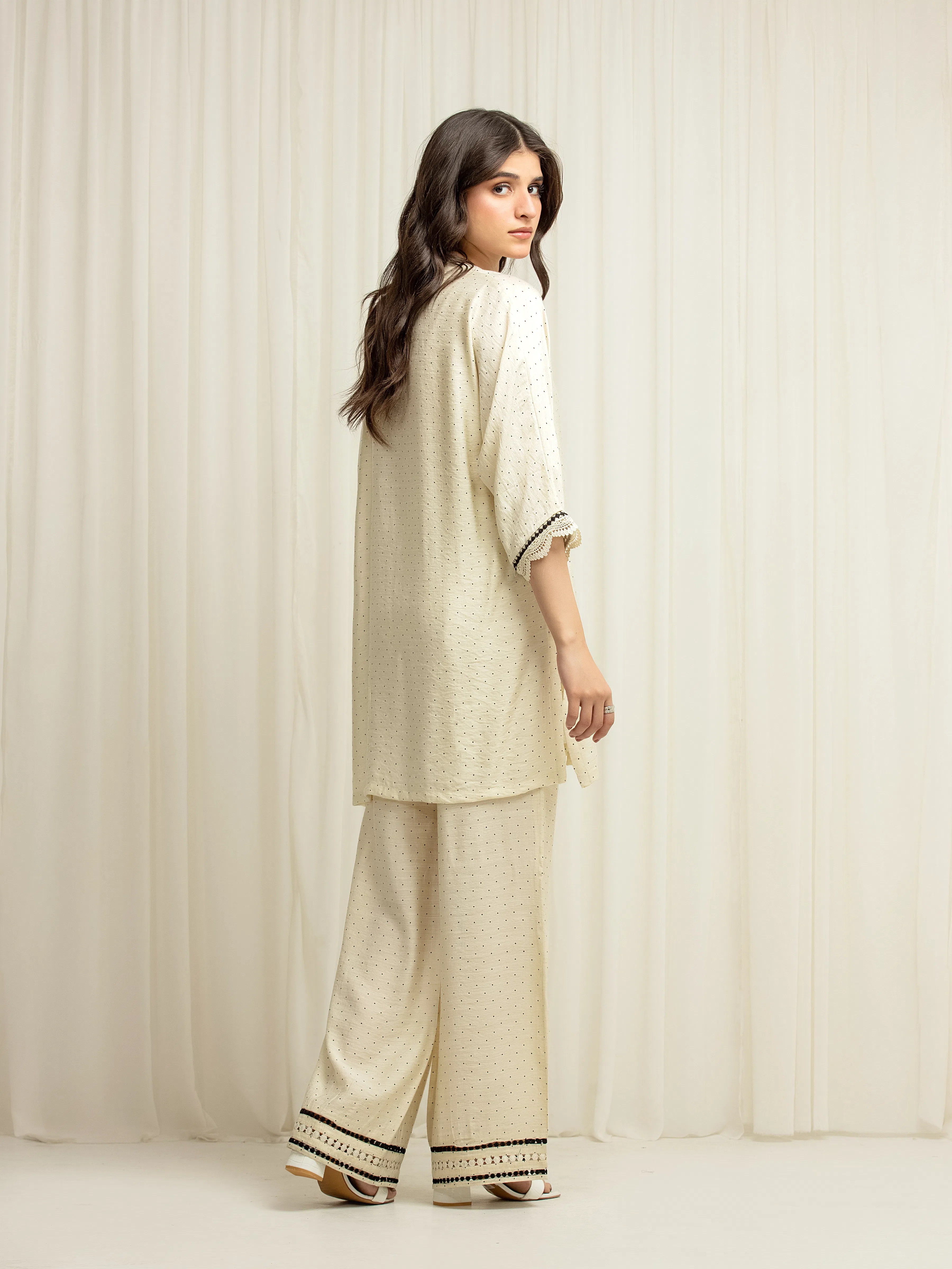 Pret Printed Linen Shirt Trouser - EWTKP6-86143ST - Image 6