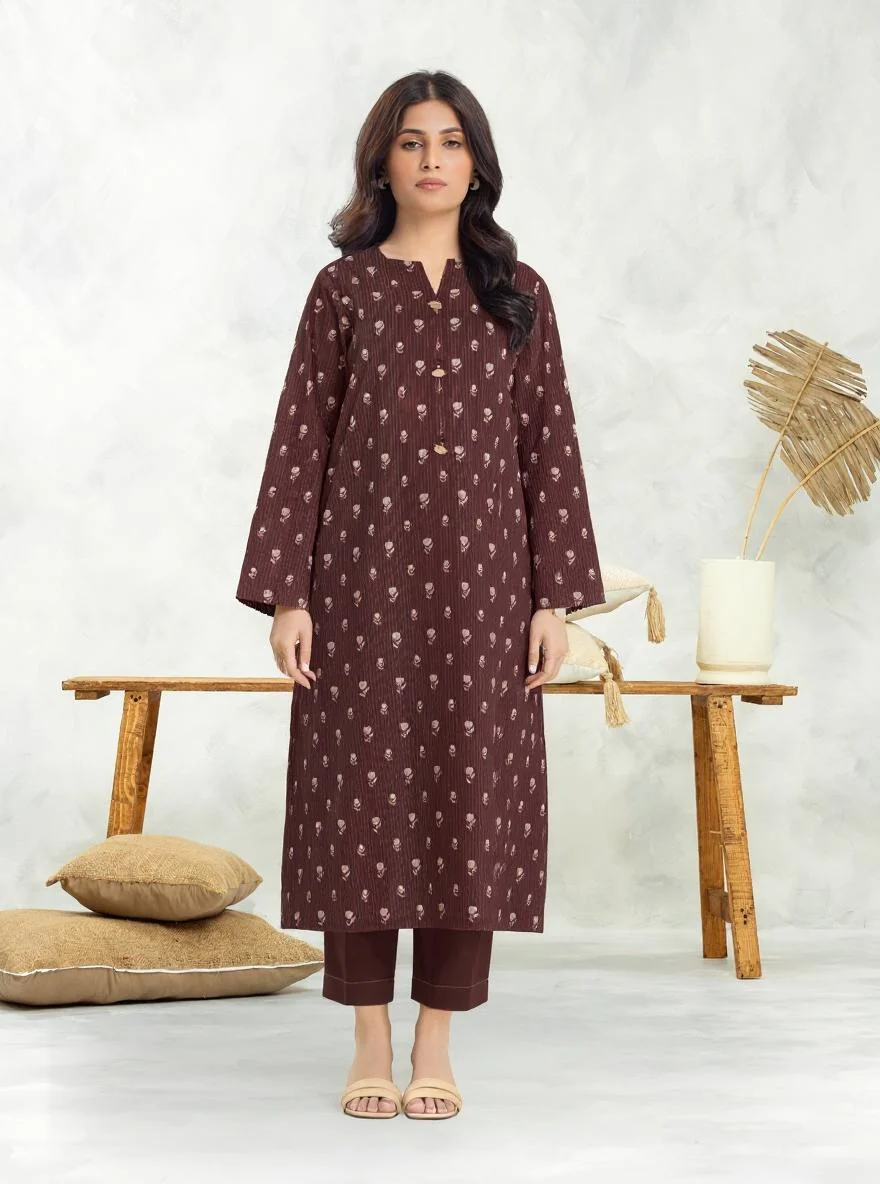 Unstitched Printed Lawn Shirt - EWU24A1-29188S