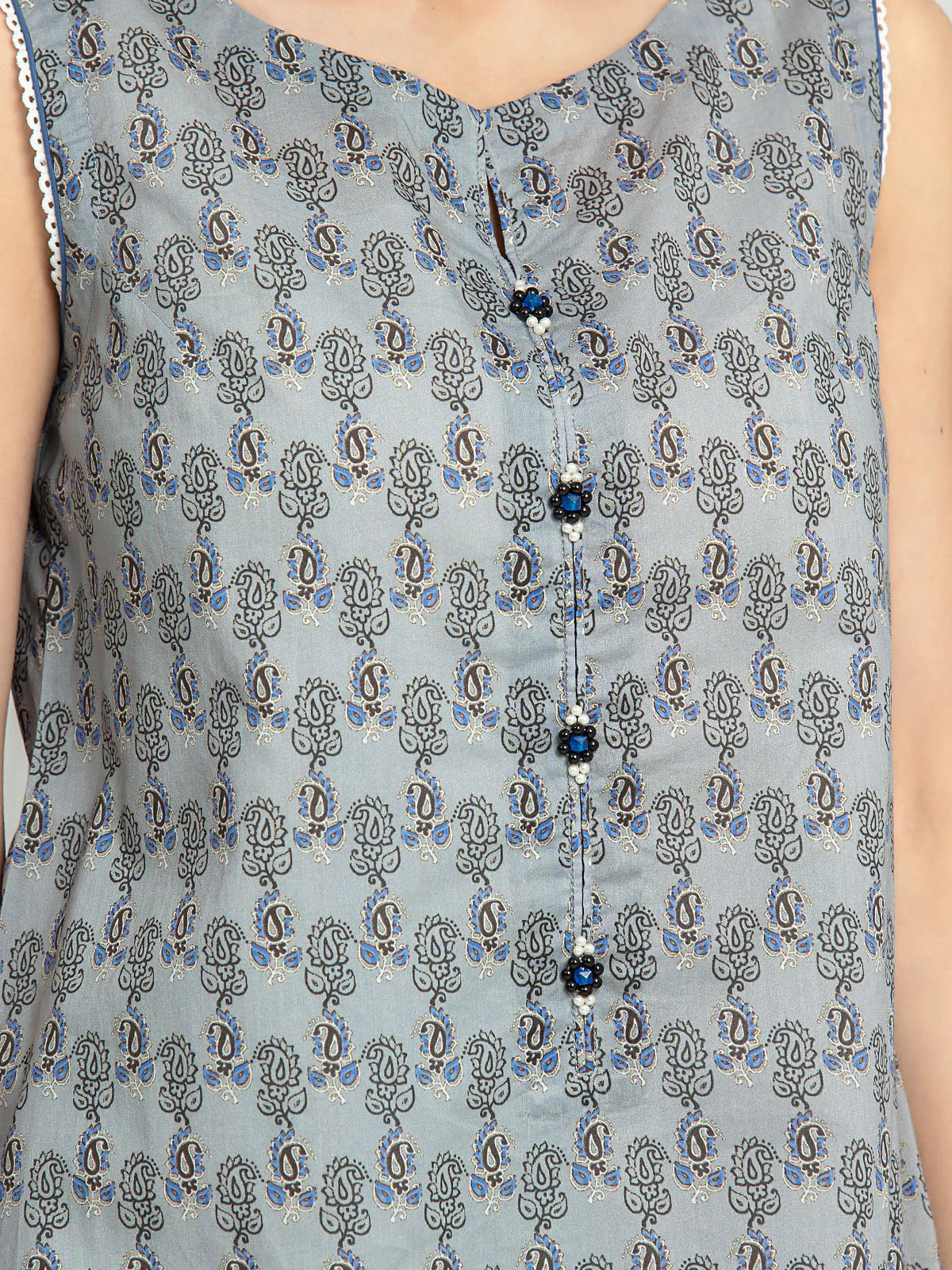 Unstitched Printed Lawn Shirt Dupatta - EWU24A1-28223SD - Image 2