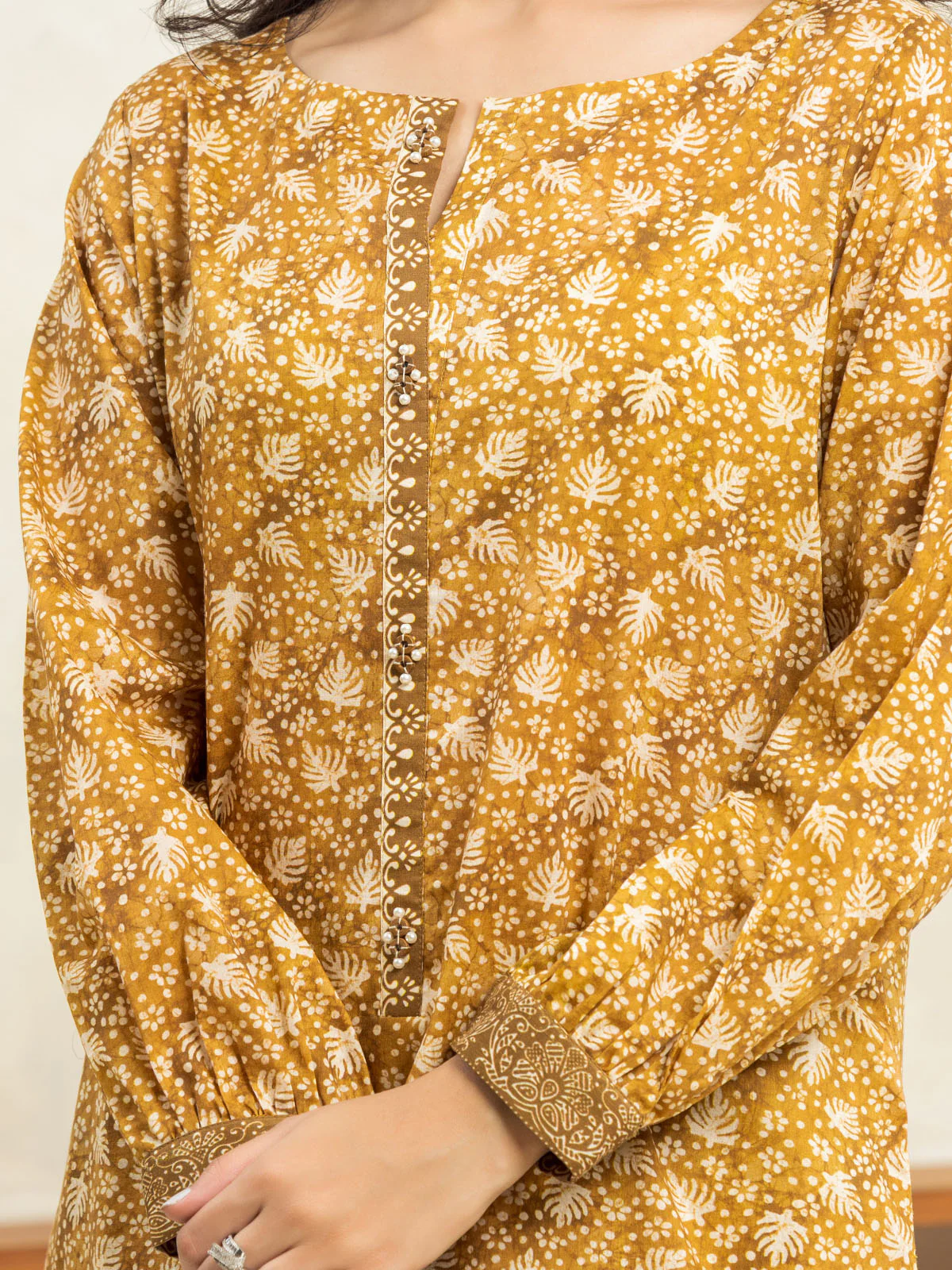 Unstitched Printed Lawn Shirt Dupatta - EWU24A1-28521SD - Image 3