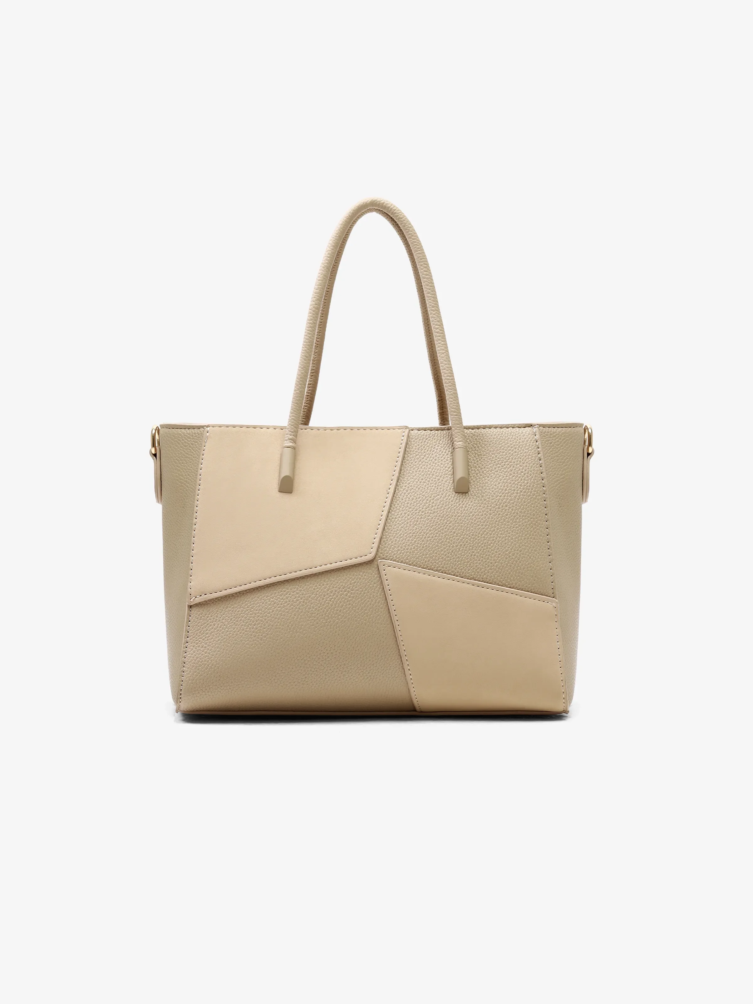 Women's Beige Bag - Handbag/Shoulder EAWHB5-047 - Image 2