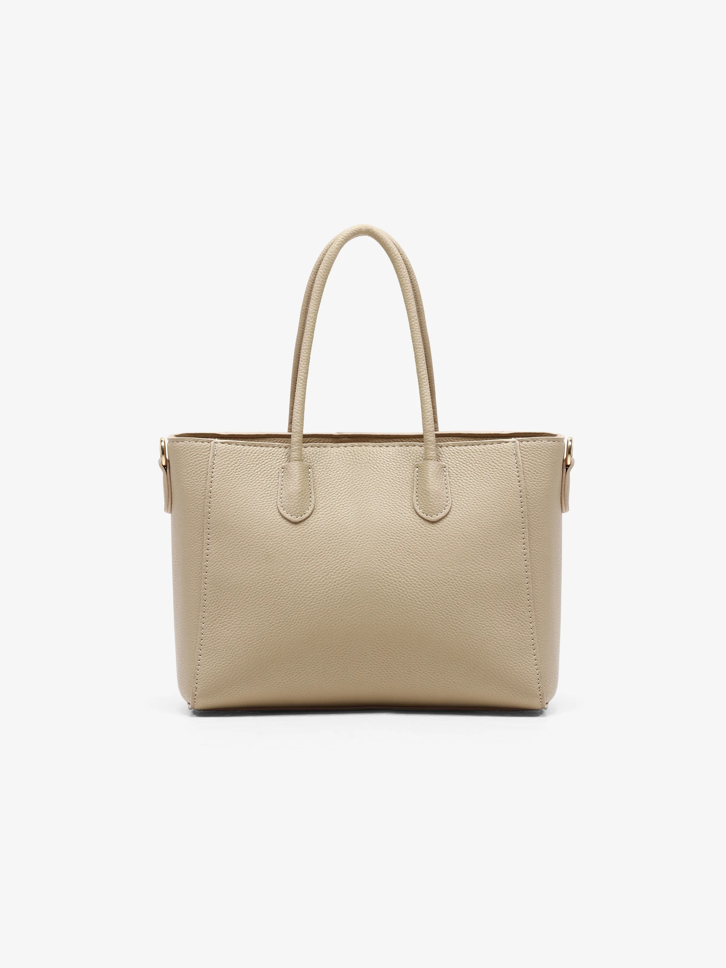 Women's Beige Bag - Handbag/Shoulder EAWHB5-047 - Image 5