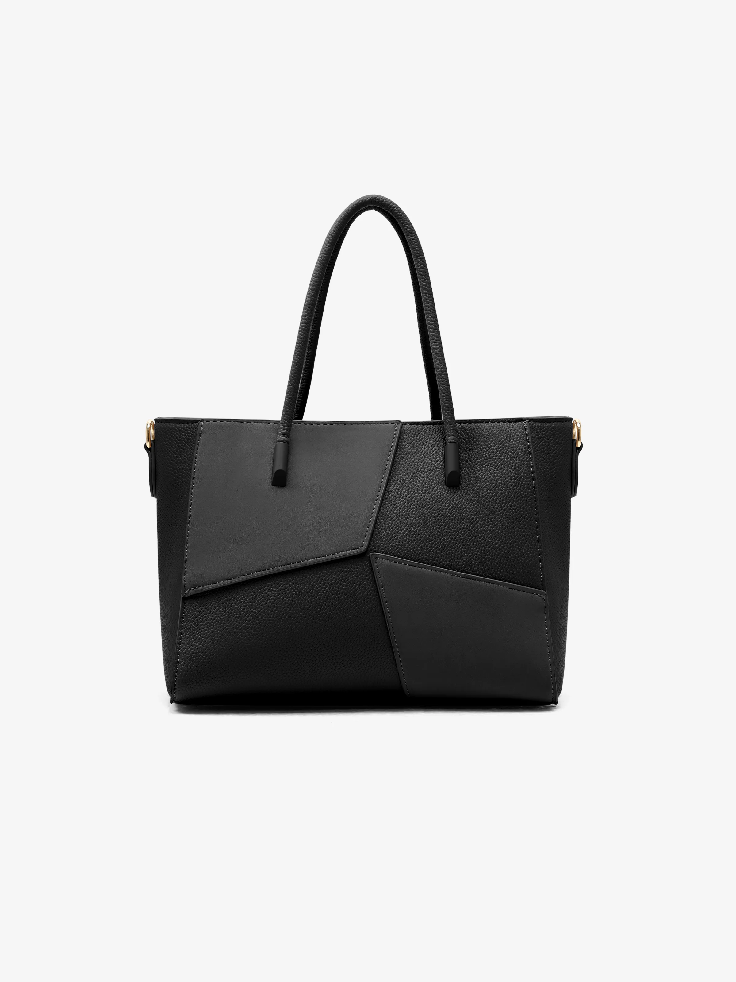 Women's Black Handbag/Shoulder Bag - EAWHB5-047 - Image 2