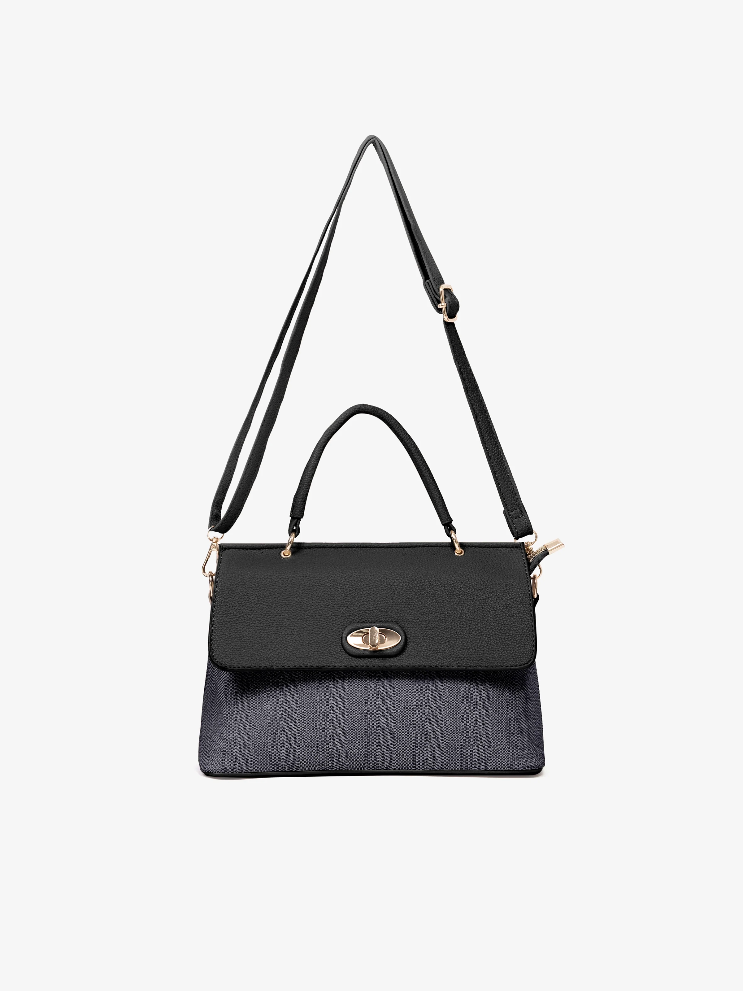 Women's Black Crossbody Bag - EAWHB5-050