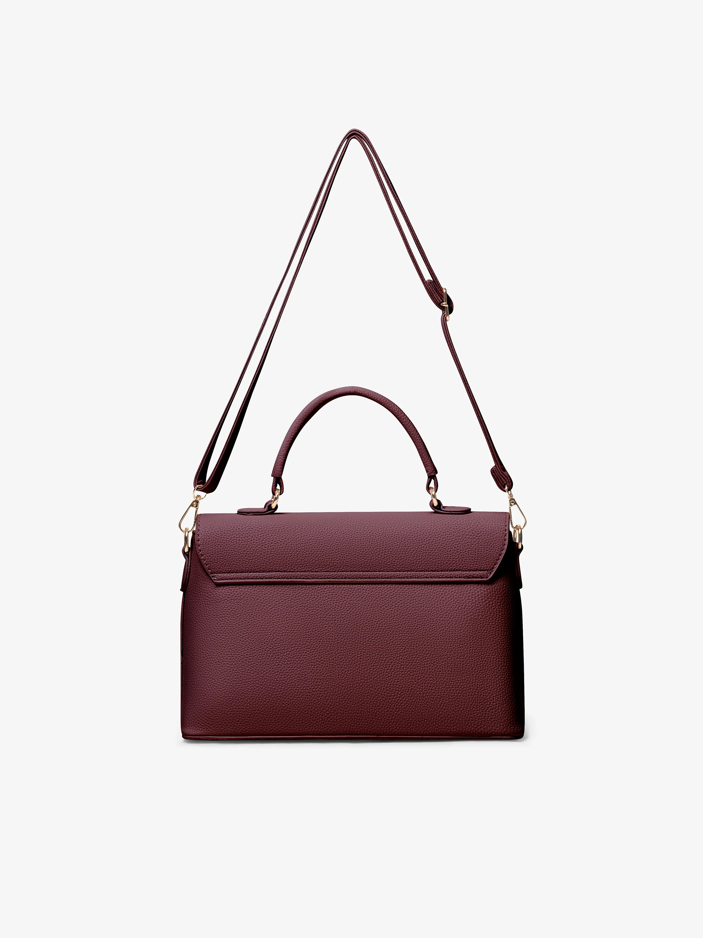Women's Burgundy Bag - EAWHB6-004 - Image 5